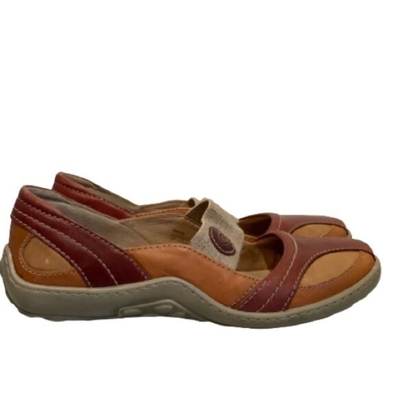 JOSEF SEIBEL LEATHER SLIP ON SHOES SIZE 39 || 8.5 - Picture 2 of 14